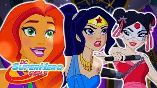 El baile de Tamaran Parte 1 2  DC Super Hero Girls Latino America [upl. by Lecia]