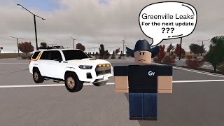 New Greenville Update Leaks Roblox  Greenville [upl. by Modeerf]