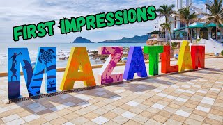 Exploring Mazatlan Mexico our first impressions [upl. by Anrapa753]