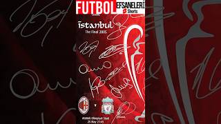 İstanbulda Şampiyonlar ligi finali football liverpool milan millitakim [upl. by Eibbed]