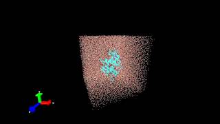 Molecular dynamics simulation of a protein Lysozyme with GROMACS [upl. by Neelhtak]