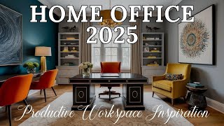 Best Home Office Design Ideas 2025  Stylish amp Productive Workspace Inspiration [upl. by Mun654]