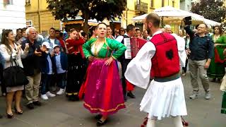 Arbereshe dance in Southern Italy 2017 [upl. by Salisbury76]