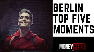 Berlins 5 Character Defining Moments  Money Heist [upl. by Parrisch808]