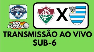 FLUMINENSE X GRAJAÚ TC  SUB6 RIO FUTSAL  161024 [upl. by Nuahc487]