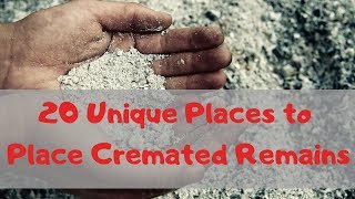 20 Creative Things to Do With Cremated Remains [upl. by Joo]