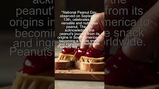 National Peanut Day  Importence of September importenceofdays datethatmatters [upl. by Aihsatal]