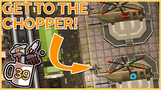 Using HELIPADS For LOGISTICAL OVERHAUL  Prison Architect 39 [upl. by Judye]