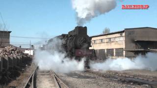 0024 Jinzhou Bajiaotai power plants Railway 錦州八角台発電所の鉄路 [upl. by Enohs]