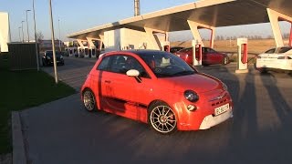 Fiat 500e Abarth test drive [upl. by Sorcha]