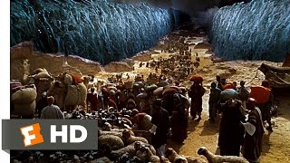 Moses Parts the Sea  The Ten Commandments 610 Movie CLIP 1956 HD [upl. by Iamhaj600]