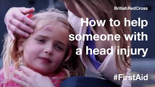 How to help someone who has a head injury FirstAid PowerOfKindness [upl. by Ehctav]