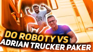 Kanał Do Roboty vs Adrian Trucker Paker  QampA Odpowiadam Na Pytania [upl. by Kern]