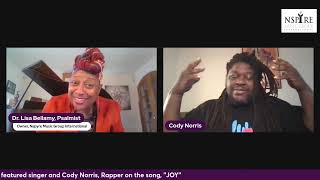 Fireside Chat with Lisa Bellamy song quotJOYquot amp Cody Norris Featured Rapper [upl. by Leahey]