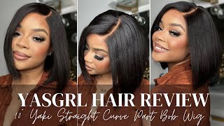 109 Glueless Bob Wig Try On  First Impression ft YASGRL HAIR [upl. by Charters]