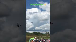 WW1 Biplanes biplane aerogatineau ww1 planes airshow aviation [upl. by Yelak733]