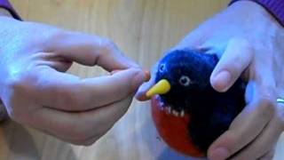 How to Make a Clay Beak for your Woolly Bird [upl. by Asikal]