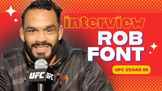 Rob Font doesn’t want a bloody war with Kyler Phillips but will do it if he needs to prove himself [upl. by Anette]