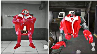 ice Scream 8 Boris VS ice Scream 4 Boris  Christmas Mod [upl. by Riaj]