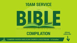 10am 6 October 2024 The Bible  Compilation  Camden Haven Anglican [upl. by Natica]