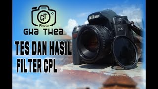 Tes dan cara menggunakan filter cpl [upl. by Endaira]