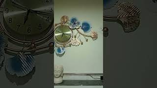 unique wall clock design 🔥💯🎁 home decor items 🔥💯 viral you tube video 🔥🔥 [upl. by Garnet]