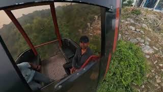 Ropeway ride at Rajgir Bihar India Ride ropeway rajgir bihartouristplaces [upl. by Mechelle]