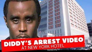 Diddys perp walk caught on surveillance video  jail schedule and food menu revealed [upl. by Tteve227]