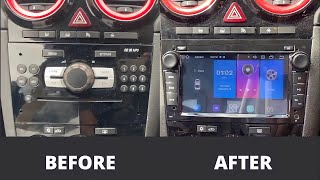 New Apple CarPlay Android Headunit Install Vauxhall Corsa D VXR 20062014 Full Review Features EP7 [upl. by Eissej]