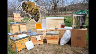 NATURAL Beekeeping 101 Horizontal Hive Supplies from DR LEO SHARASHKIN [upl. by Deryl511]