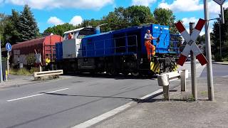 Diesellok schleudert beim Anfahren in Dierdorf [upl. by Stovall]