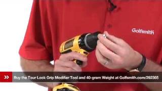 Golfsmith TLP Grip Modifier Tool Review [upl. by Uaerraj]