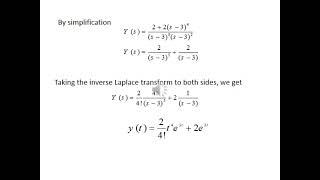 Application of Laplace  Math 4 [upl. by Messere367]