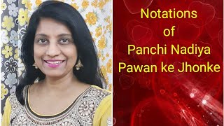 37  How to sing Panchi Nadiya Pawan Ke Jhonke  Bollywood singing lessons [upl. by Ginger]