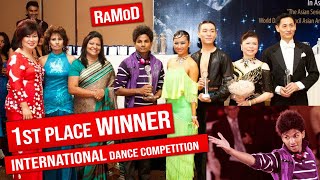 Sri Lankan Boy Winning an International Dance Competition  RaMoD [upl. by Ellett421]