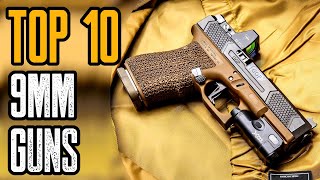 TOP 10 BEST 9MM PISTOLS IN THE WORLD [upl. by Gayl659]