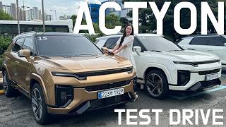 🇰🇷 2025 KGM ACTYON First Look Novice Female Drivers Honest blunt Test Drive  Exterior amp Interior [upl. by Kahl]