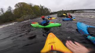 Klubbpaddling i Gysinge  20201025 [upl. by Gnouhp]