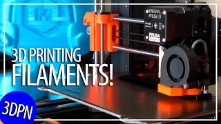 Guide to 3D Printing Filament PLA ABS PETG TPU PEEK ULTEM [upl. by Eadmund]