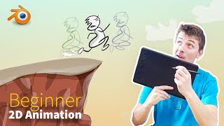 How to Create 2D Animations  Beginner Blender Tutorial [upl. by Winifred]