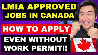 LMIA APPROVED JOBS IN CANADA  APPLY WITHOUT WORK PERMIT  ZT CANADA [upl. by Raimes543]