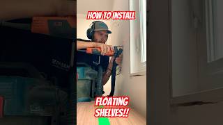 How to install floating shelves [upl. by Ahseret]