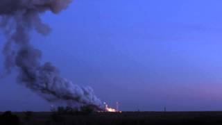 AMAZING VIDEO Antaras rocket explodes after launch in Wallops Island Virginia [upl. by Lyrret]