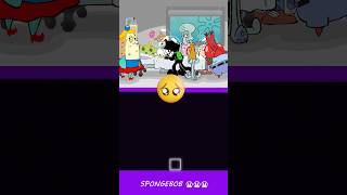 Poor SpongeBob 😥😰😭😭😭  Antoons  Bouncing Square spongebob [upl. by Ennairrek]