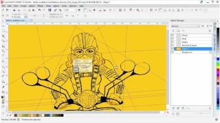 corel draw How to use Corel PHOTO PAINt X7 and a Wacom Tablet to draw coreldraw [upl. by Duwalt]