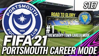 BLAST FROM THE PAST  FIFA 21 PORTSMOUTH CAREER MODE S1E7 [upl. by Relyks]