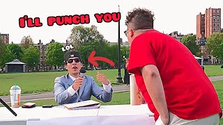 Delusional Woke Woman FAILS To Intimidate Man [upl. by Irelav]