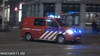 Commandowagen OvD Noord BW AmsterdamAmstelland [upl. by Ardaed]