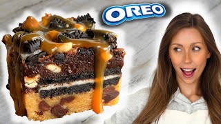 Easy Oreo Brookies So good [upl. by Mail443]