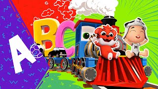 🚂🔤Build the ABC with the Alphabet Steam Train📚🏫 appmink nurseryrhymes abcdsong kidssong nursery [upl. by Euqinna]